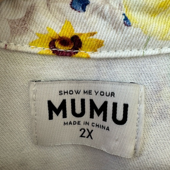 Show Me Your Mumu White Floral Romper - Picture 4 of 6